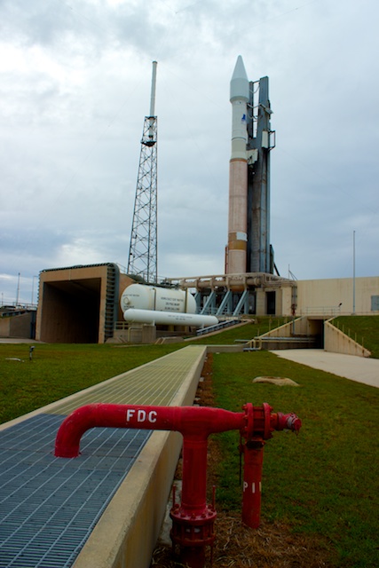 The Atlas V flame trench at LC-41